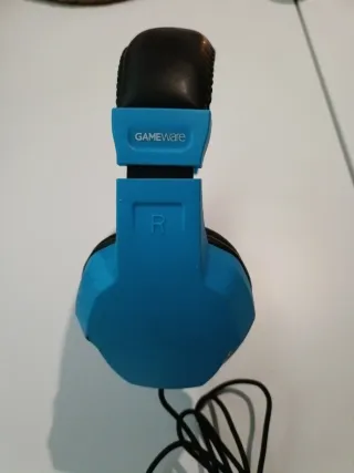 Auriculares GAMEWARE Azules y Negros