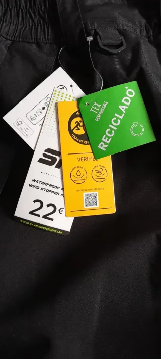 Pantalón de Nieve Negro.