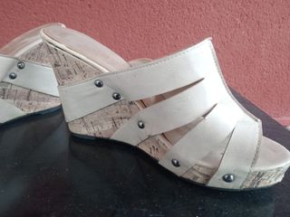 ZAPATOS Y SANDALIAS CUÑA PLATAFORMA TALLA 38
