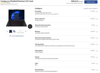 Lenovo Thinkpad P14s Gen 5 Ultra 7 165h + 32GB RAM