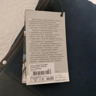 Bolsa Basil para bicicleta