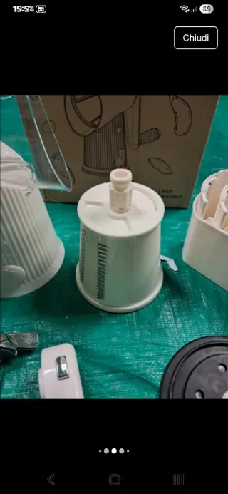 Grattugia Tritatutto Manuale