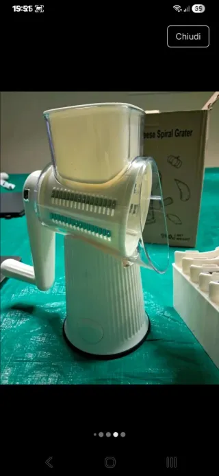 Grattugia Tritatutto Manuale