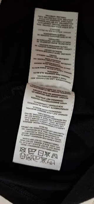 Maglia Guess donna nera Je t'aime