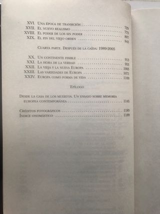 Postguerra: Una historia de Europa desde 1945