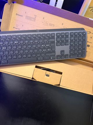 Teclado Logitech MX Keys Negro/Gris