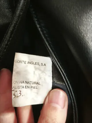 Abrigo de piel ovino 100% natural Windsor negro