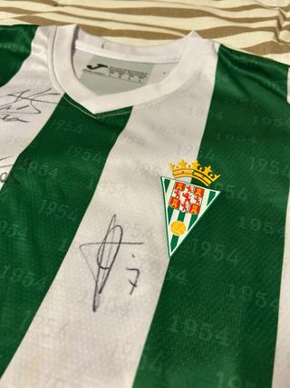 Camiseta Córdoba CF Ascenso Firmada
