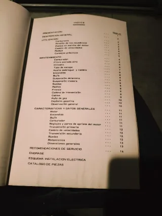 Manual instrucciones despiece Montesa Cappra 125VB