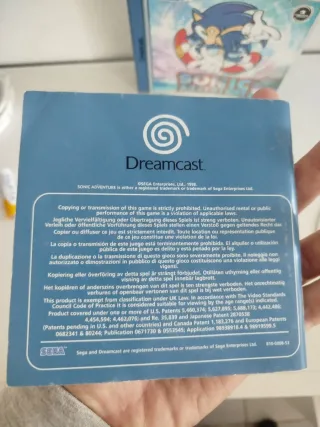 Sonic Adventure Sega Dreamcast Juego Completo