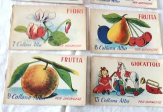 Lotto di 6 album per bambini della collana Alba