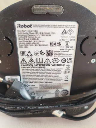 Base y cargador Roomba