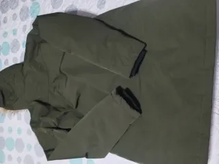 Parka abrigo caballero verde militar