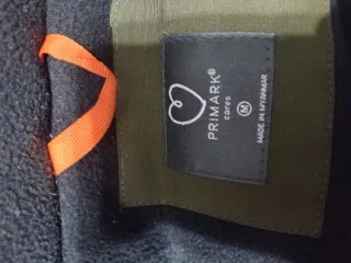 Parka abrigo caballero verde militar