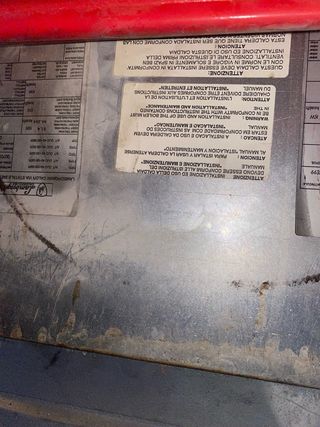 Caldera Lamborghini y depósito