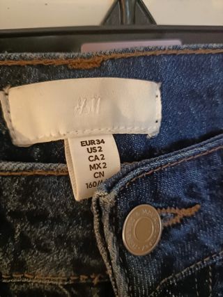 Pantalón H&M vaquero ancho talla 34