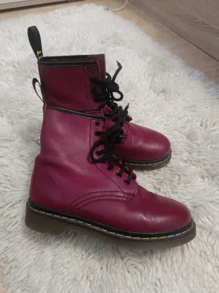 Stivaletti Dr. Martens Rossi