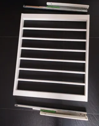 Porta pantaloni estraibile IKEA Pax bianco