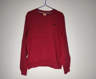 Sudadera Nike Roja Talla S