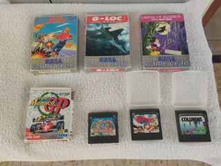 Videojuegos Sega Game Gear Originales