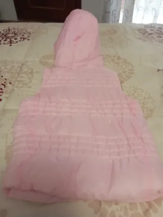 Chaleco niña rosa talla 6 sin estrenar