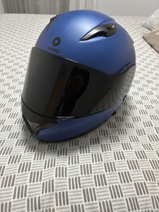 Casco SHIRO ECE 22.06 Azul Mate