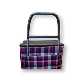 Carrinho de Compras Rolser Dobrável Xadrez