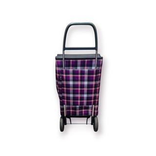 Carrinho de Compras Rolser Dobrável Xadrez