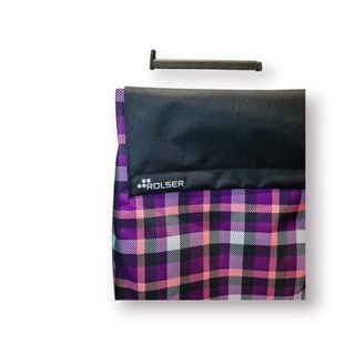 Carrinho de Compras Rolser Dobrável Xadrez