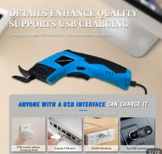 Tijeras Eléctricas USB Recargables