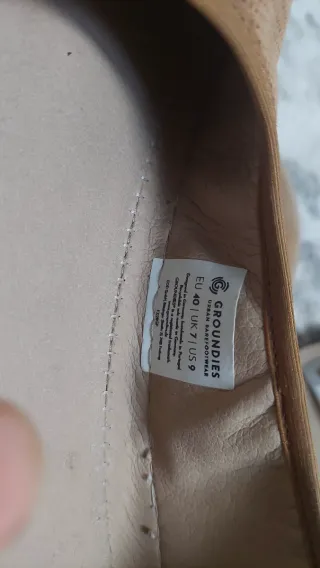 Bailarinas Groundies Piel Talla 40