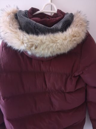 Abrigo Largo SikSilk XL Granate