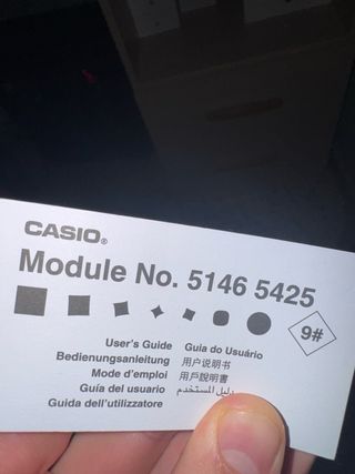 Casio G-Shock WR20BAR Nuevo Caja Manual