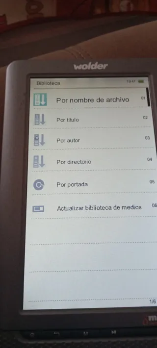 E-reader miBuk 7.0 a colori