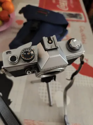 Cámara Praktica LTL Plata y Negra