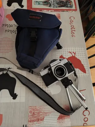 Cámara Praktica LTL Plata y Negra