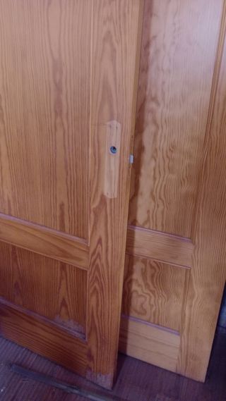 Puertas de madera de pino