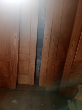Puertas de madera de pino