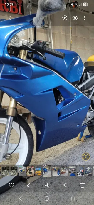 Carenados Mecatecno CR7-8 Azul