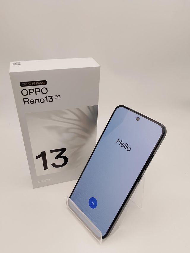 OPPO RENO 13 5G 256GB/12GB BLU + SCATOLA E CAVO DI RICARICA *DA USARE*