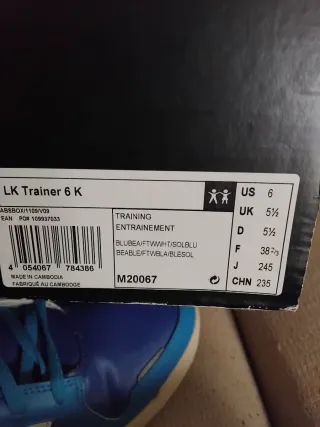 Zapatillas Adidas Deportivas Azul y Verde