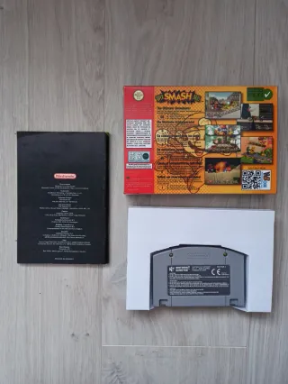 Super Smash Bros N64 + Manual. PAL