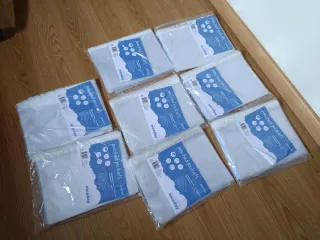 8 Paquetes Fundas Folio A4 Niceday