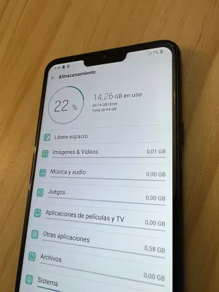 LG G7 ThinQ 64GB .4G LTE Negro