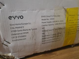 Calefactor y Aire Acondicionado Portátil EVVO