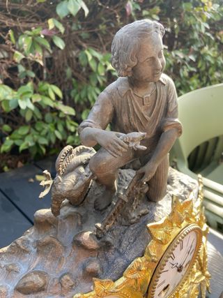 Orologio da Camino Antico Funzionante