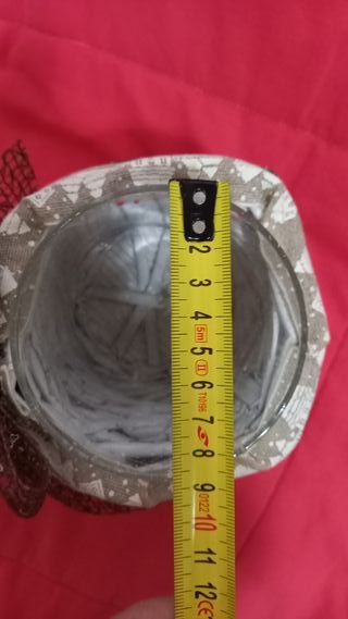 Vasetto decorato Natale Renna