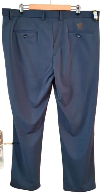 Pantalón de pinzas gris hombre