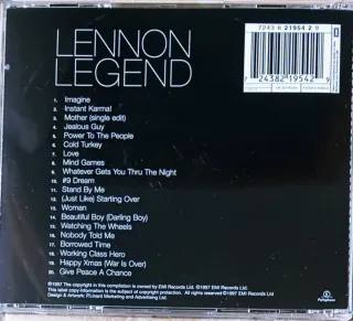 John Lennon Legend: The Very Best Of John Lennon