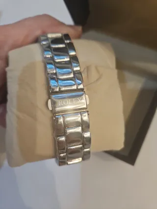 Reloj gris Plateado Piedras